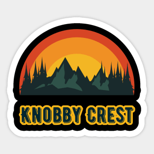 Knobby Crest Sticker